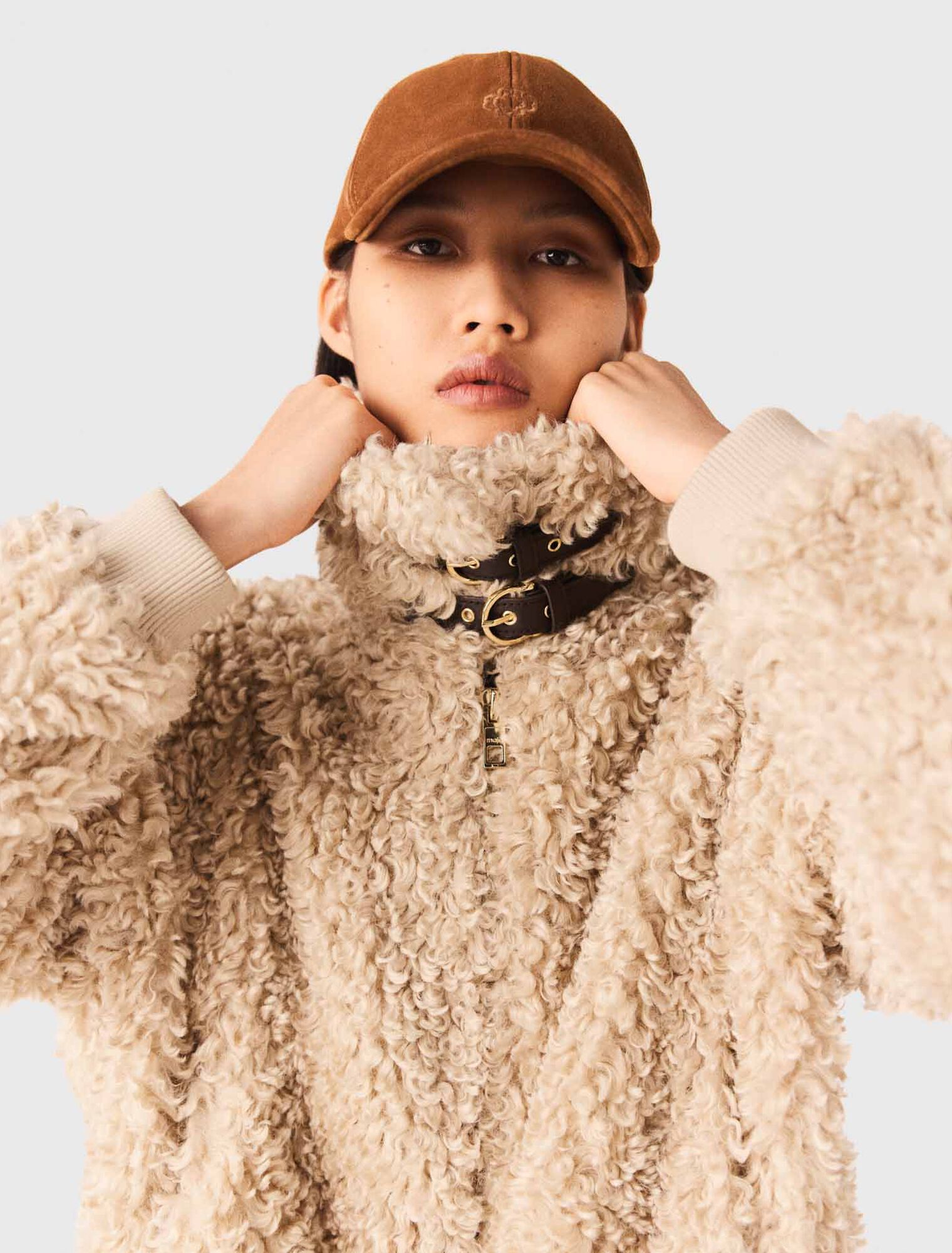 Kurzer Blouson aus Bouclé