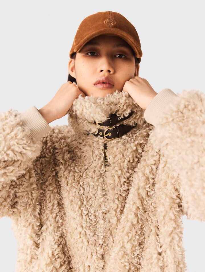 Kurzer Blouson aus Bouclé