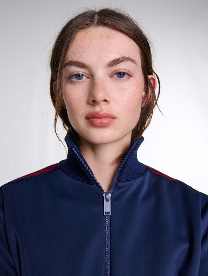 Sweatshirt mit Reißverschluss