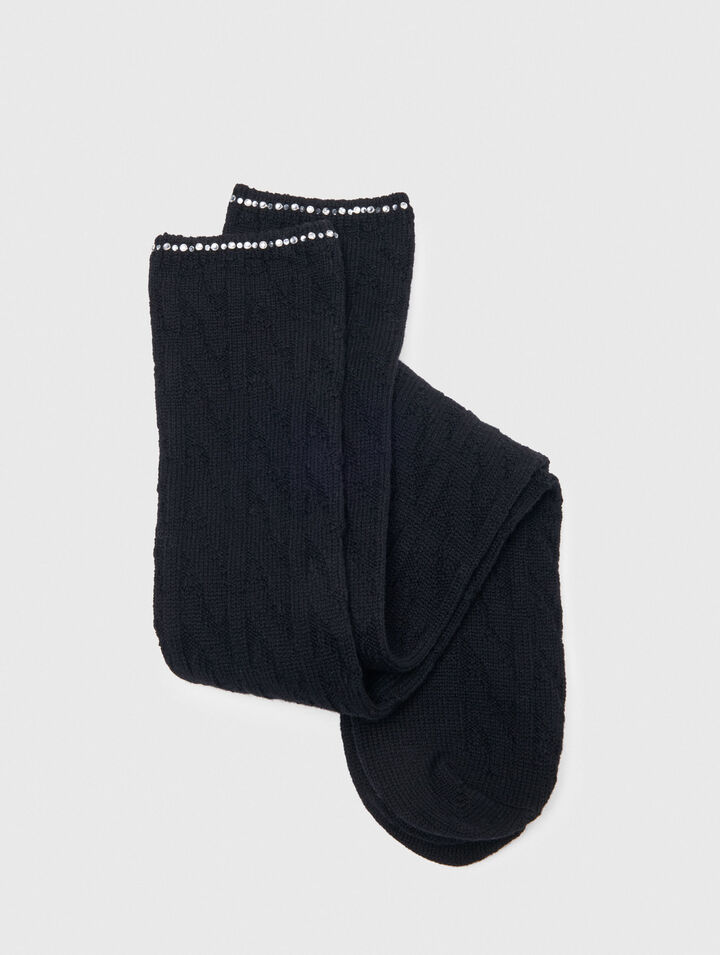 Socken mit Strass