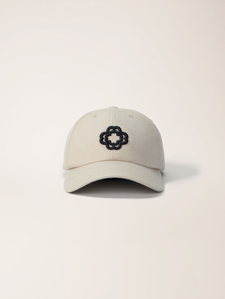 Cap aus Leinen und Baumwolle