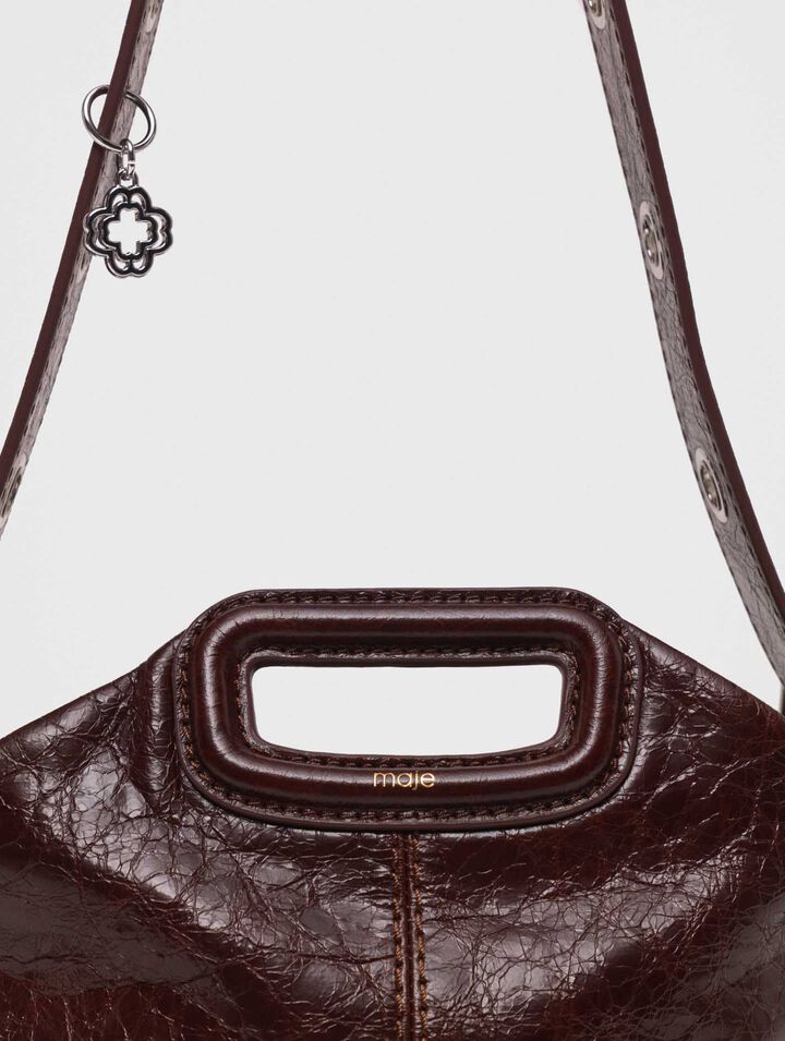 Tasche Miss M aus Craqulé-Leder