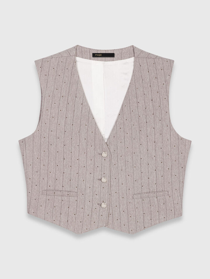Blazer mit Strass
