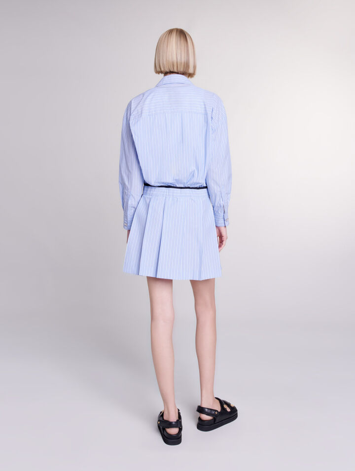 Kurzes Hemdblusenkleid