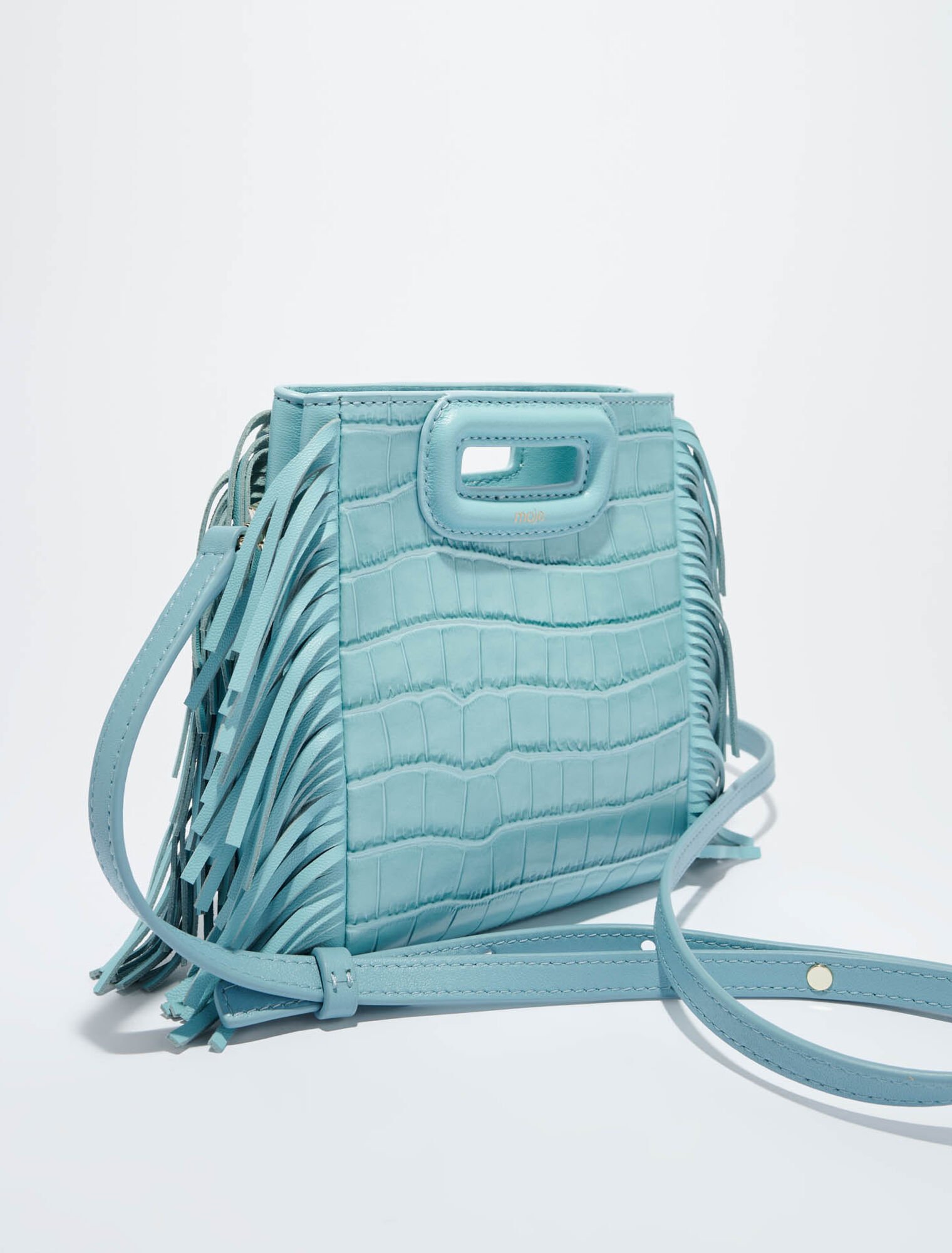 M Mini-Tasche aus Krokodilleder