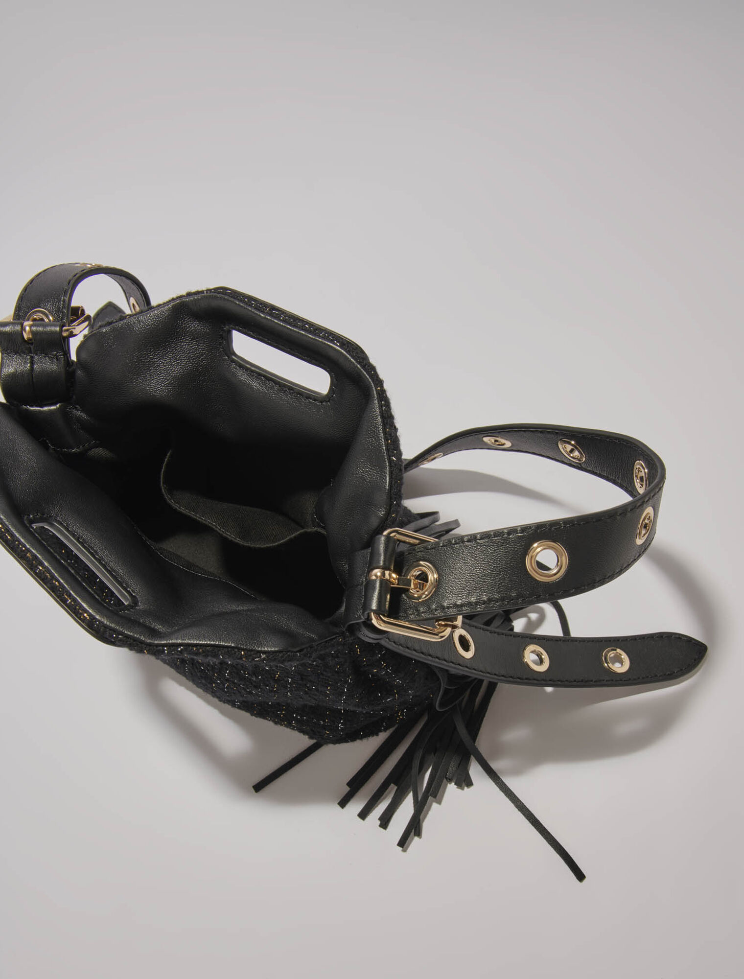 Miss M Mini-Tasche aus Tweed