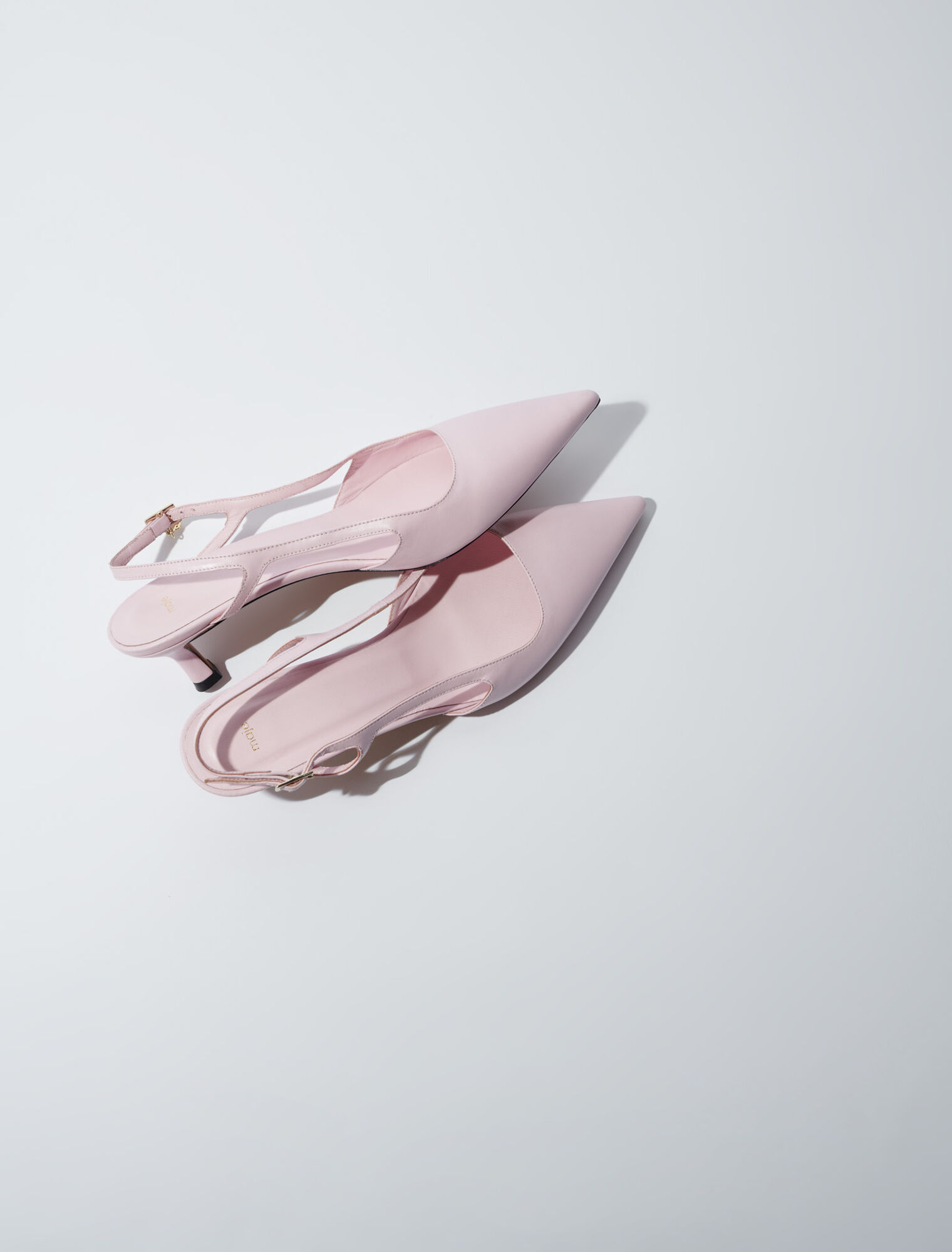 Spitzpumps aus Leder