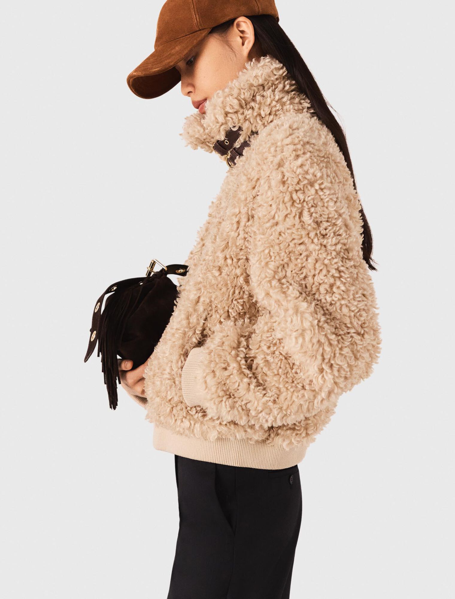 Kurzer Blouson aus Bouclé