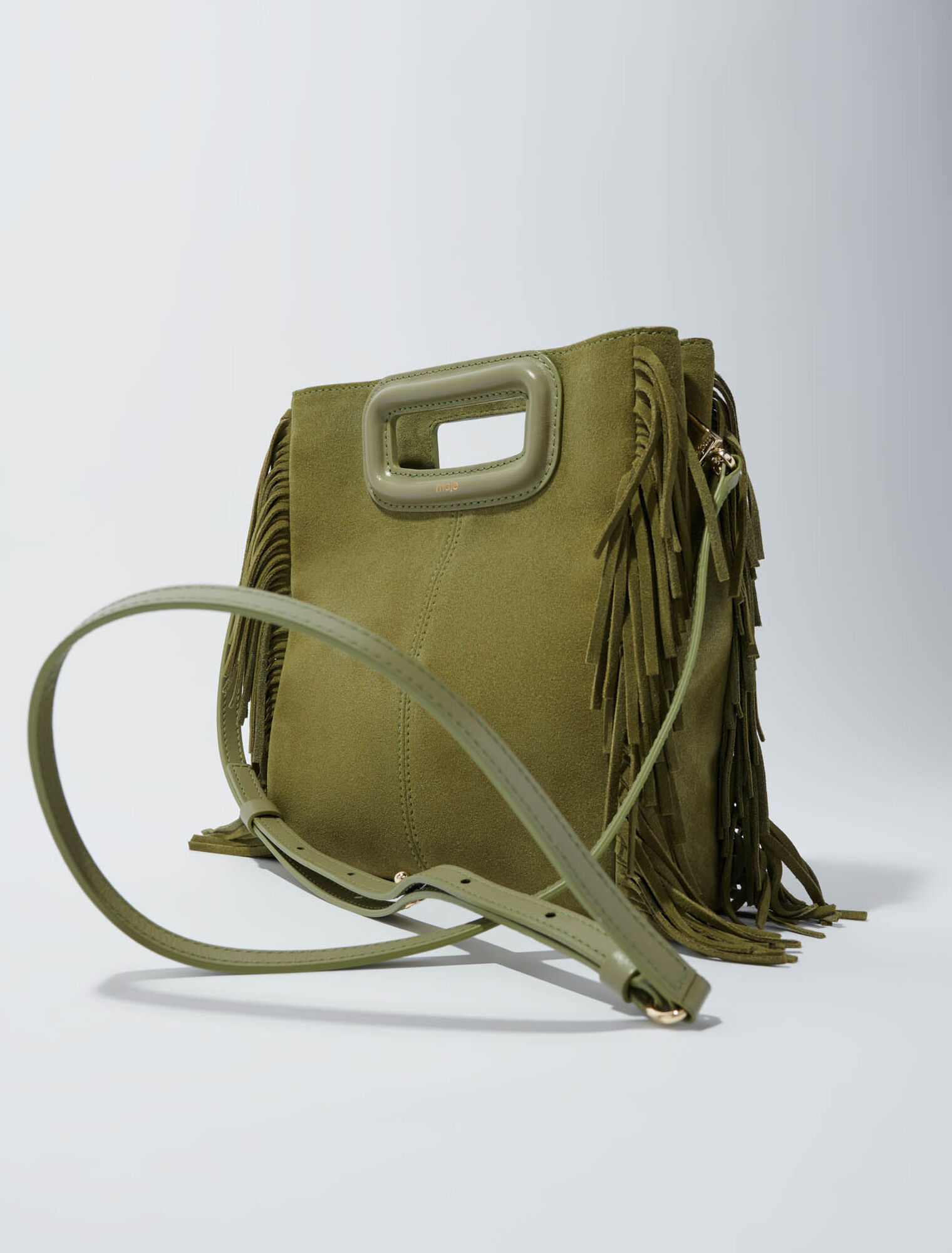 M-Tasche aus Wildleder
