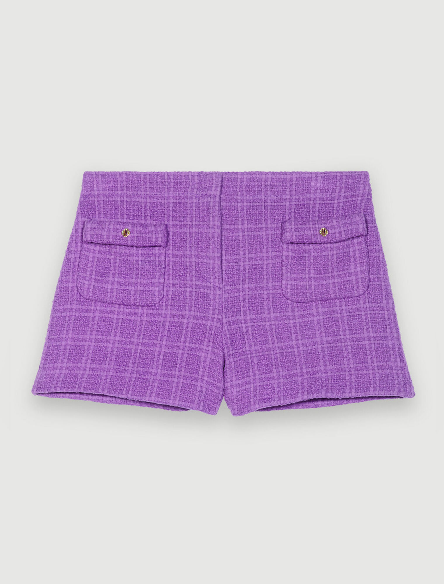 Shorts aus Tweed