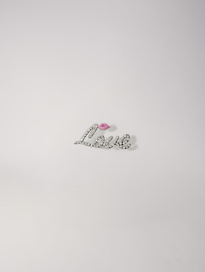 Strass-Ring Love