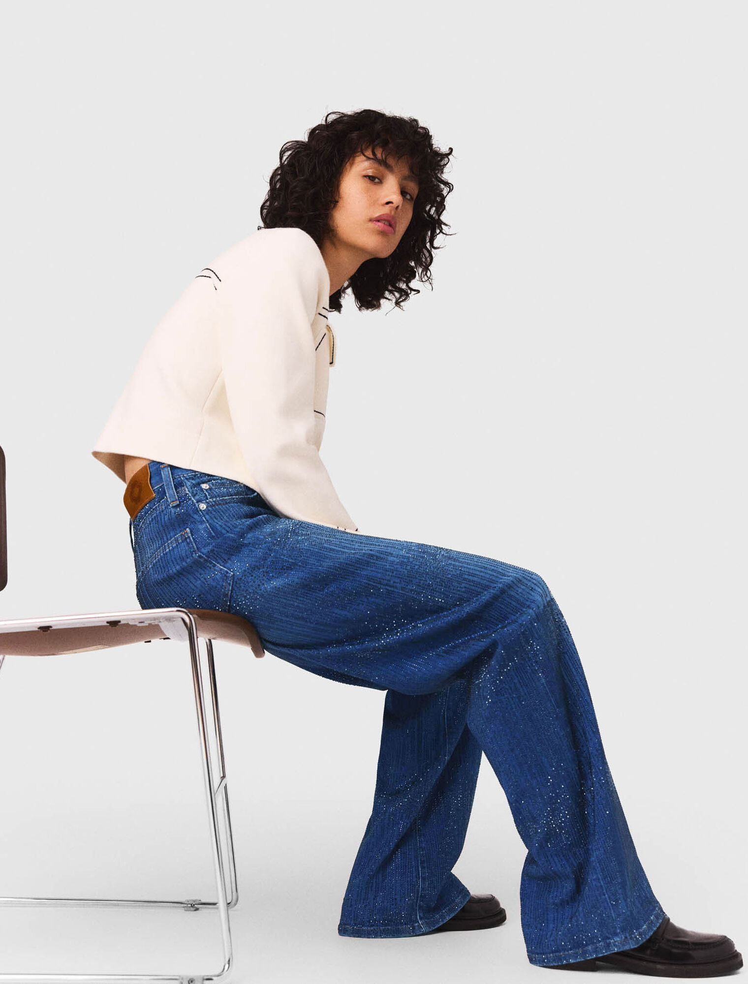 Jeans mit Strass