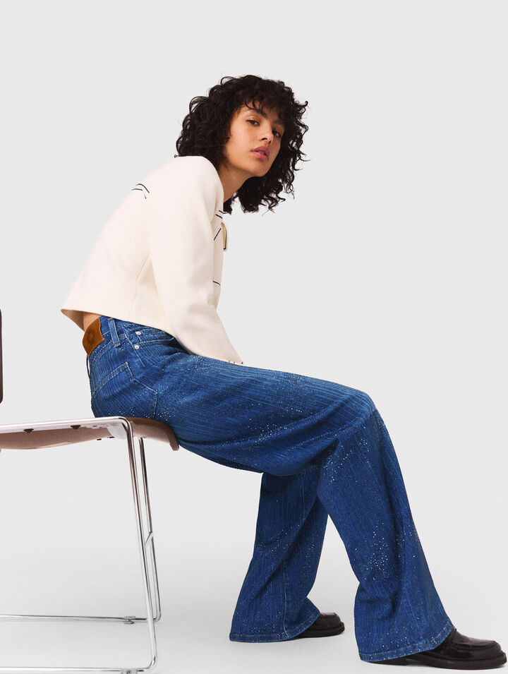 Jeans mit Strass