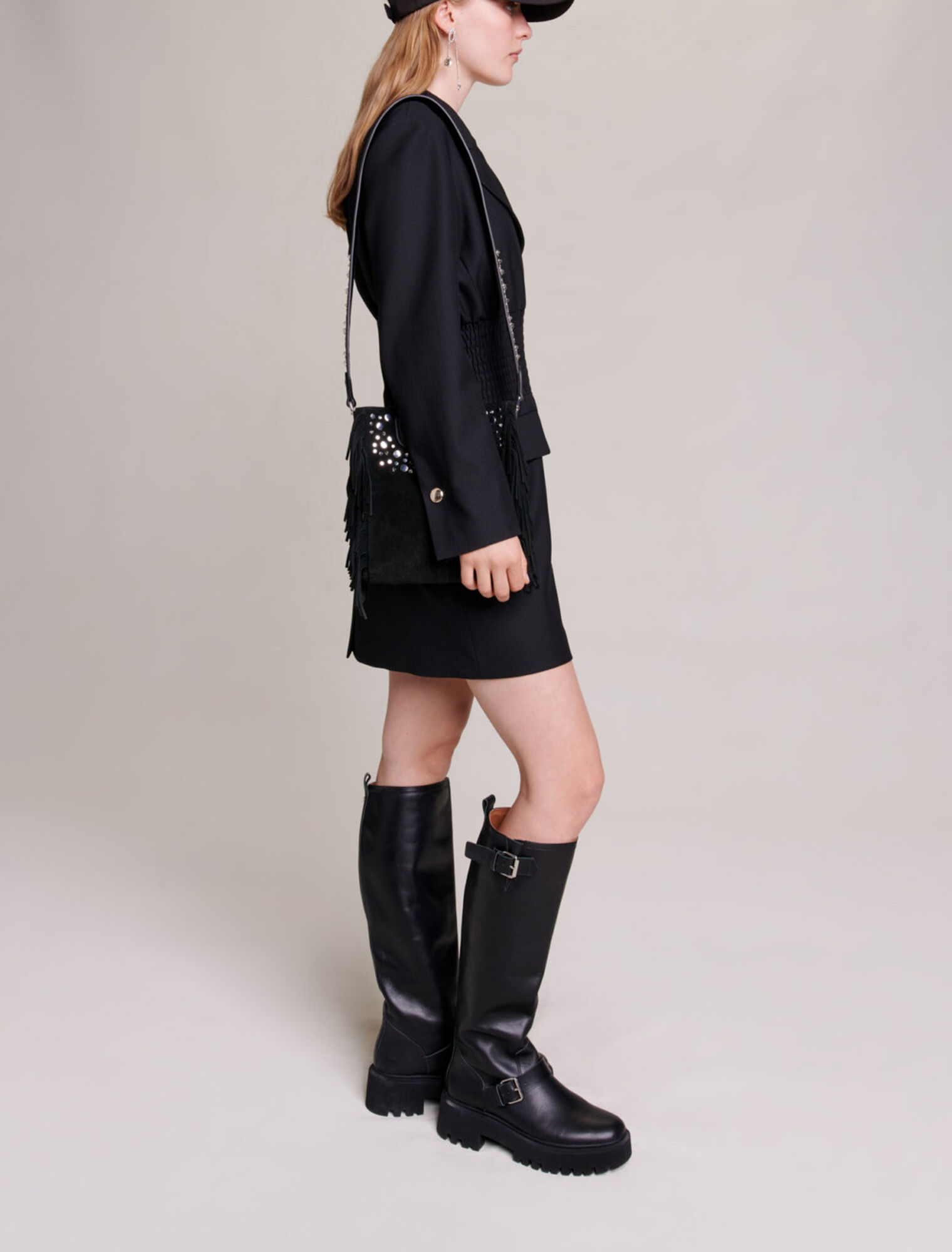 Kurzes gesmoktes Kleid