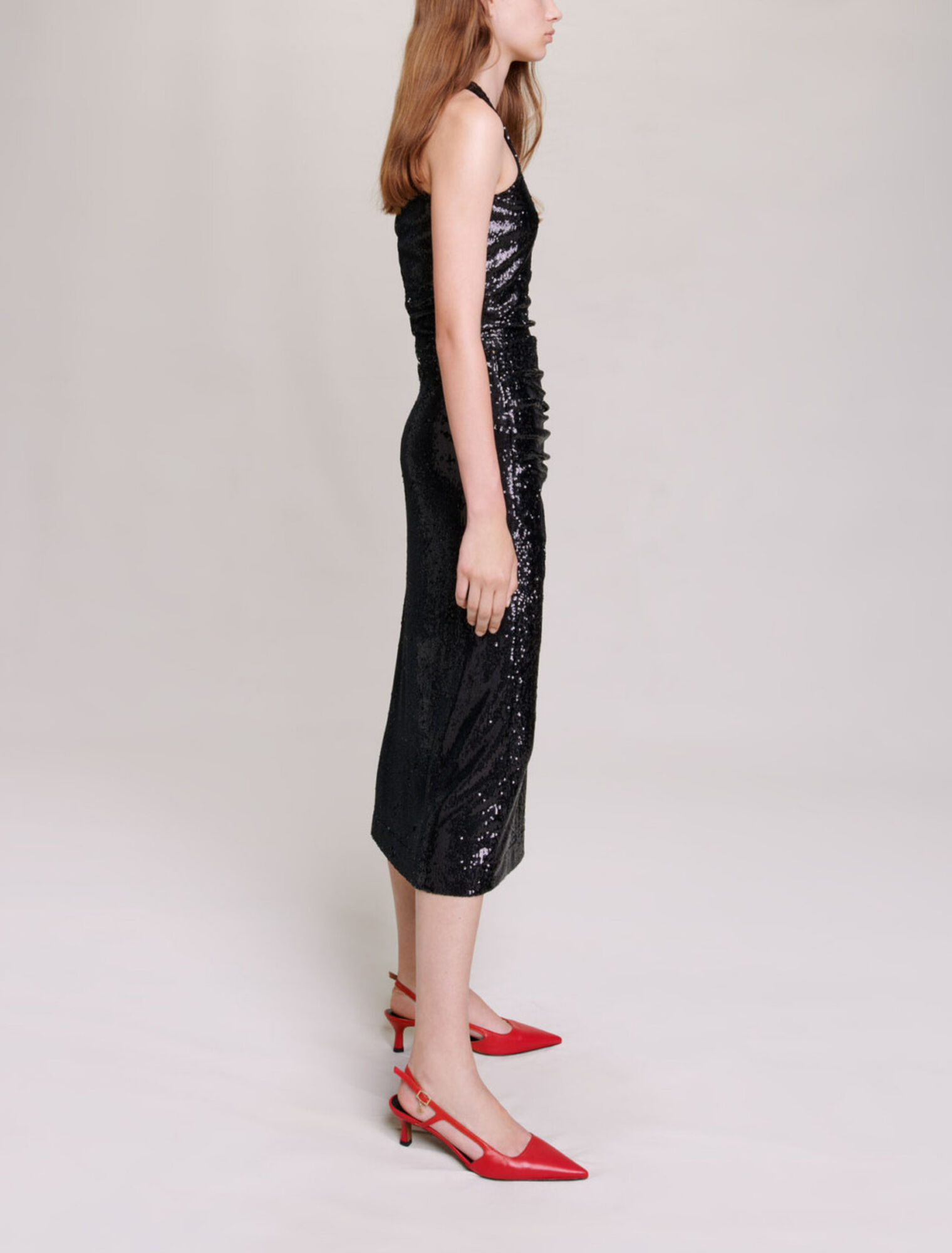 Midi-Rock mit Pailletten