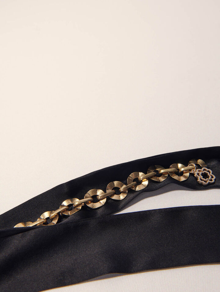 Twilltuch mit Kette
