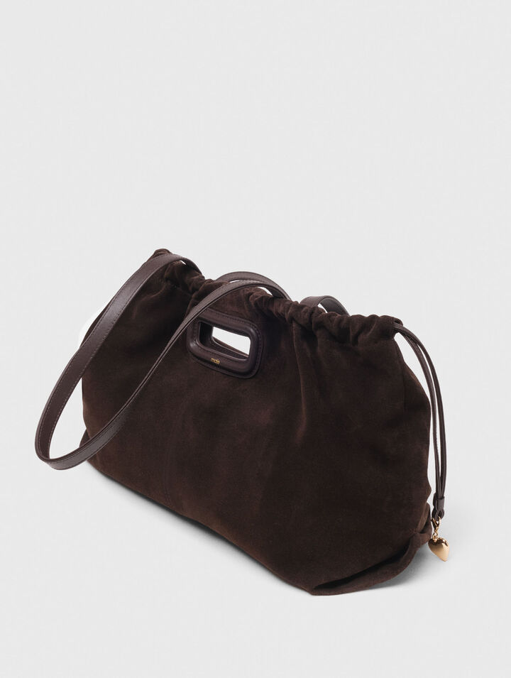 M Tote-Bag aus Wildleder