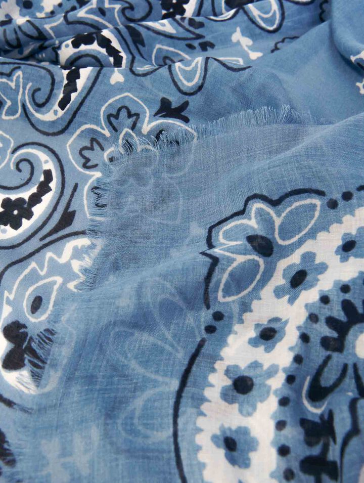 Schal mit Bandana-Print
