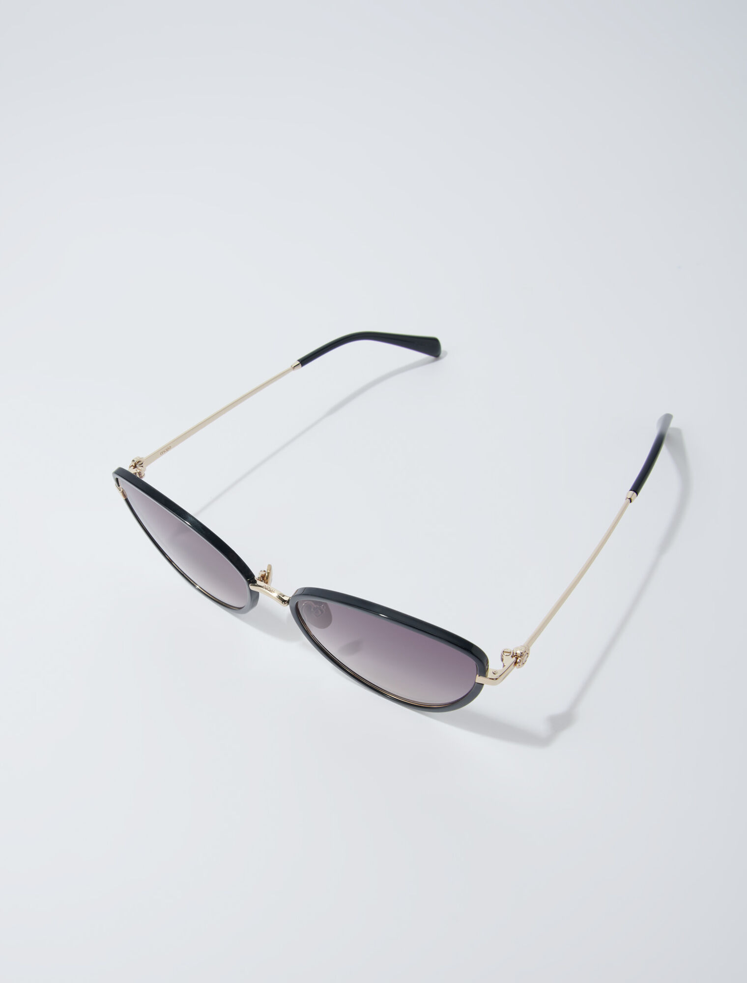 Cat-Eye-Sonnenbrille aus Metall