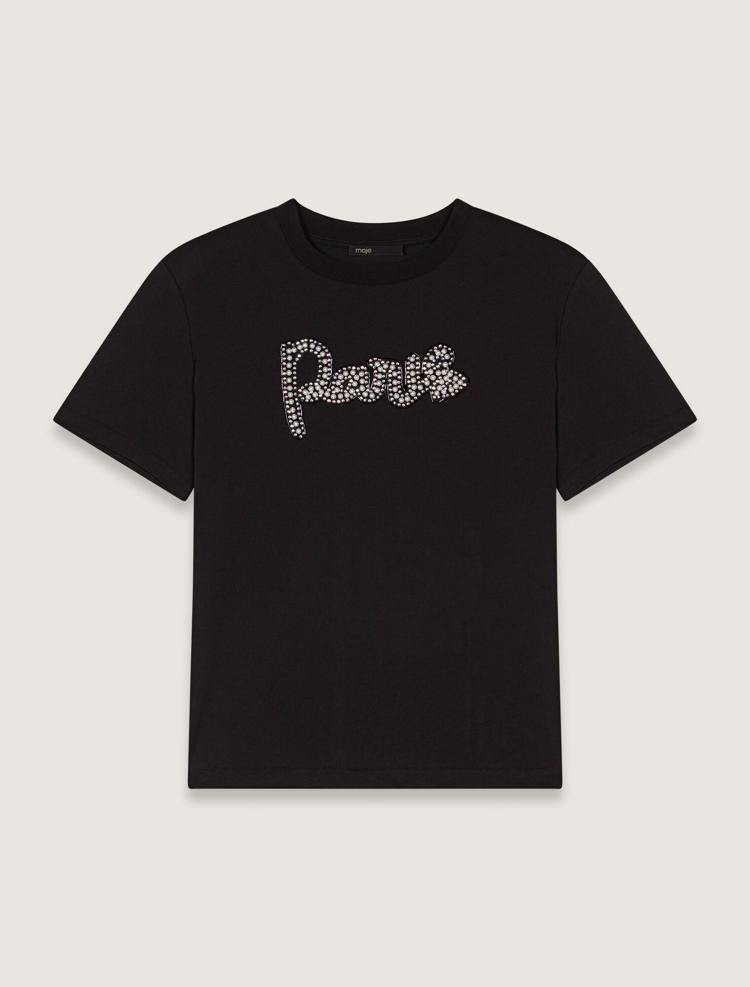 T-Shirt mit Stickerei