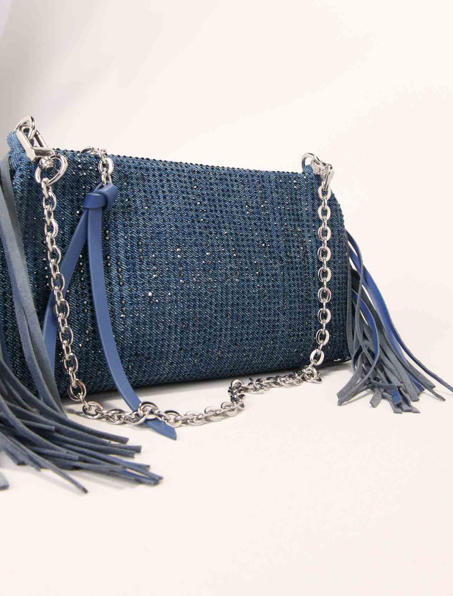 Clutch Miss M Pouch aus Denim