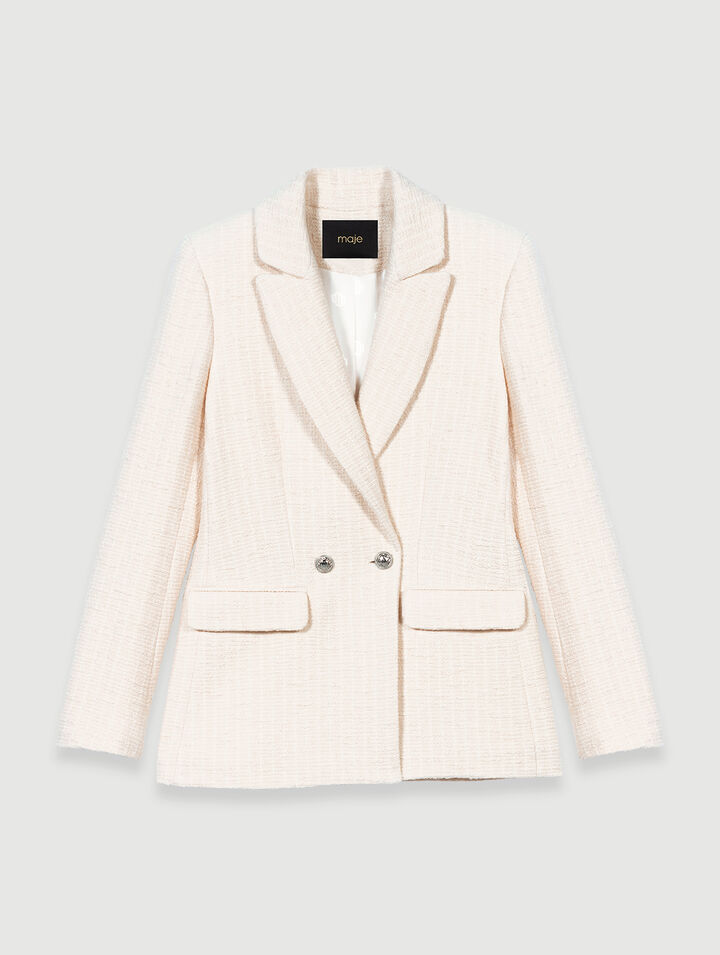 Tweed-Jacke