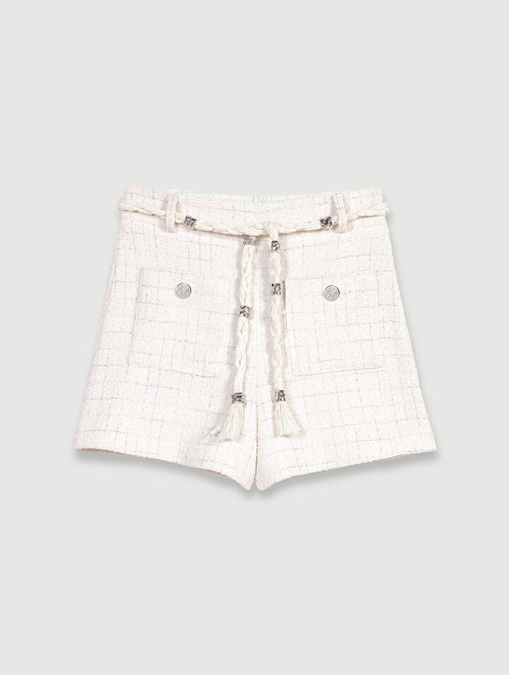 Tweed-Shorts