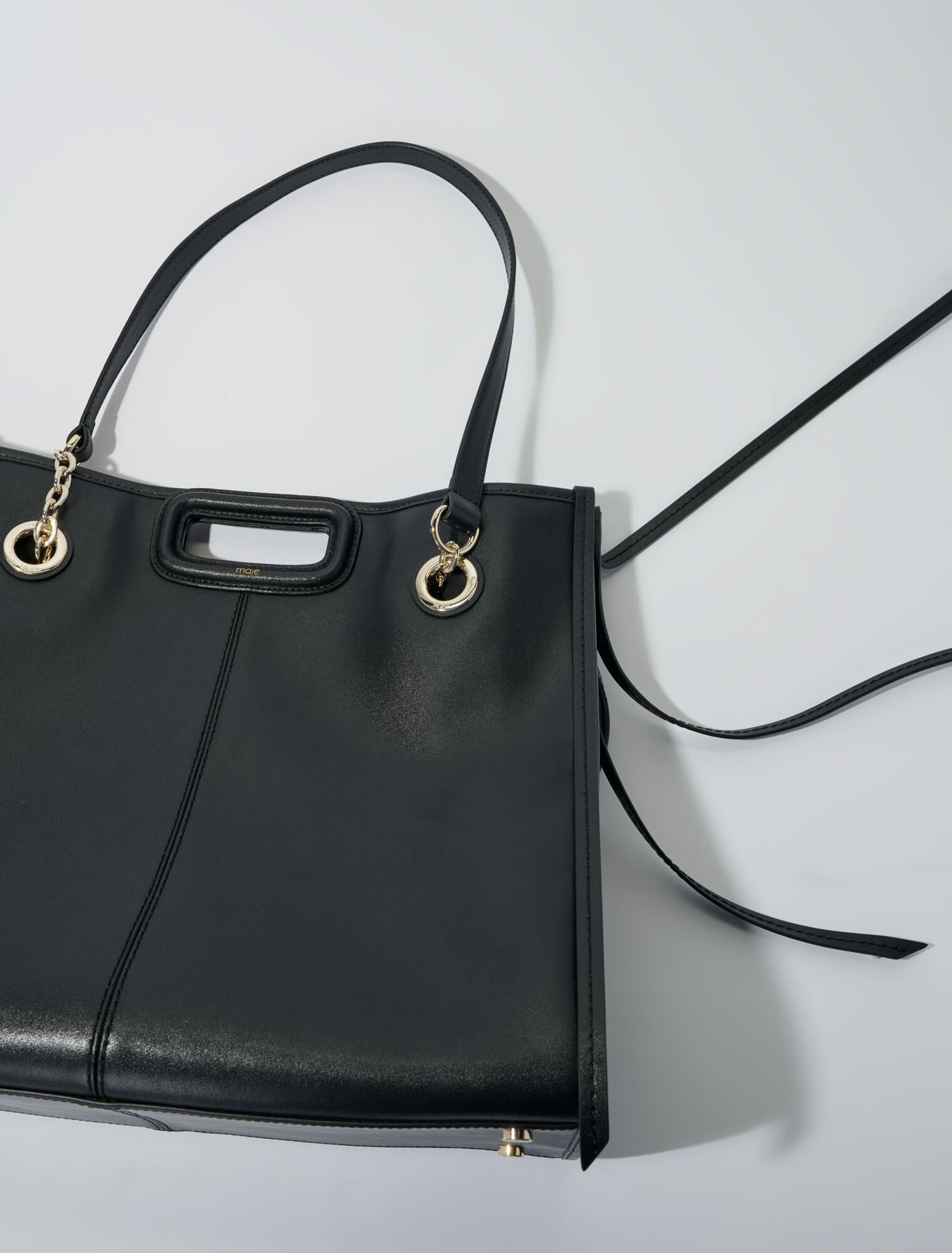 Ledertasche mit Fransen