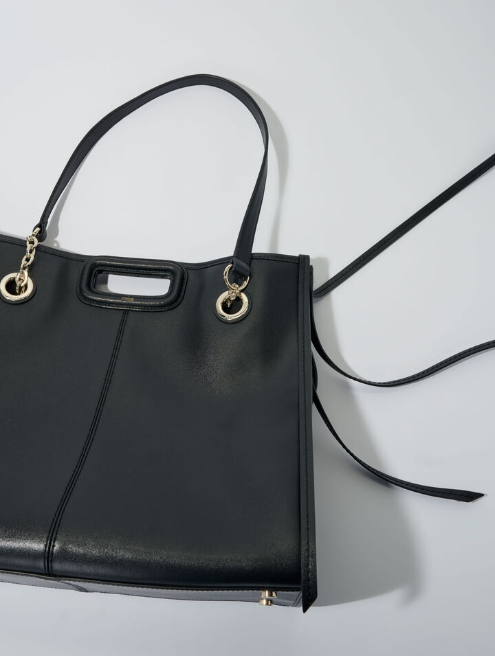 Ledertasche mit Fransen