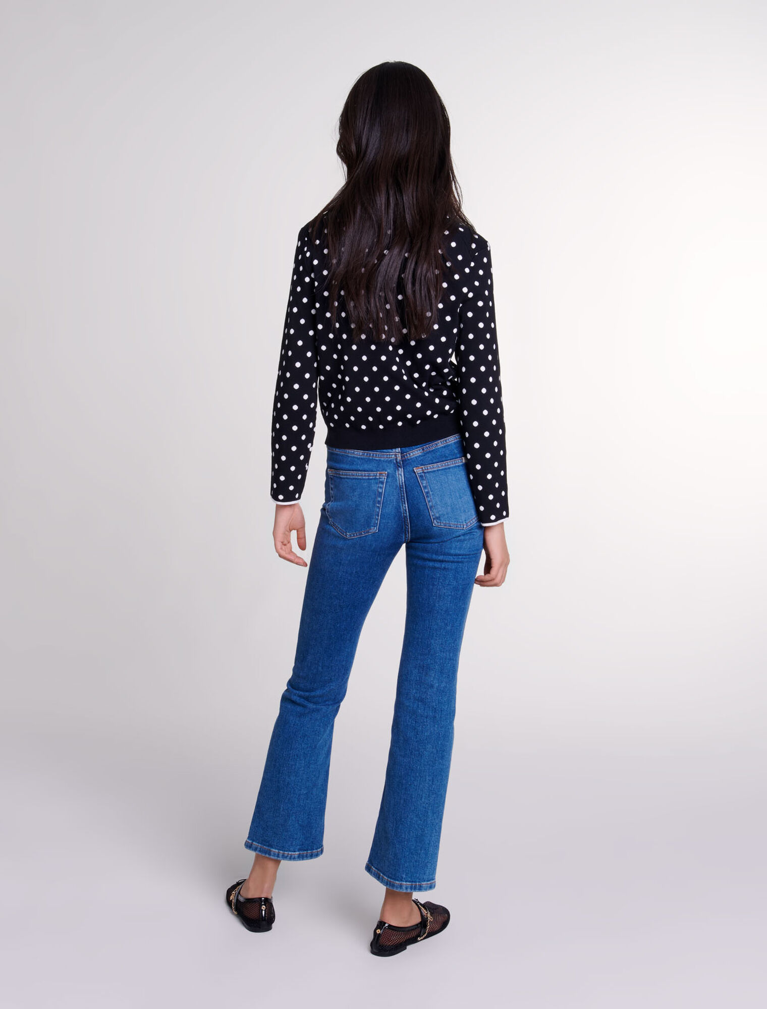 Cardigan aus Jacquard-Strick