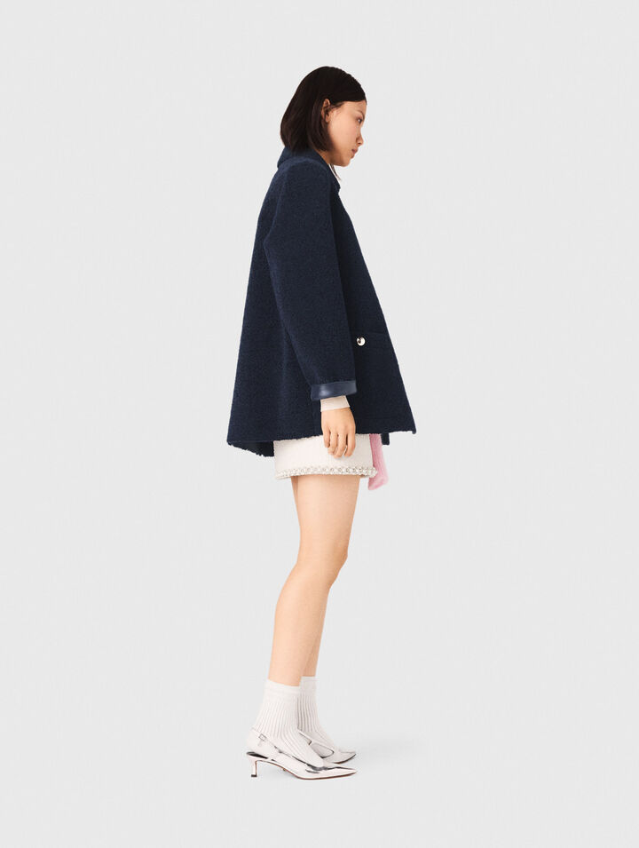 Wendbare Kunstlammfelljacke