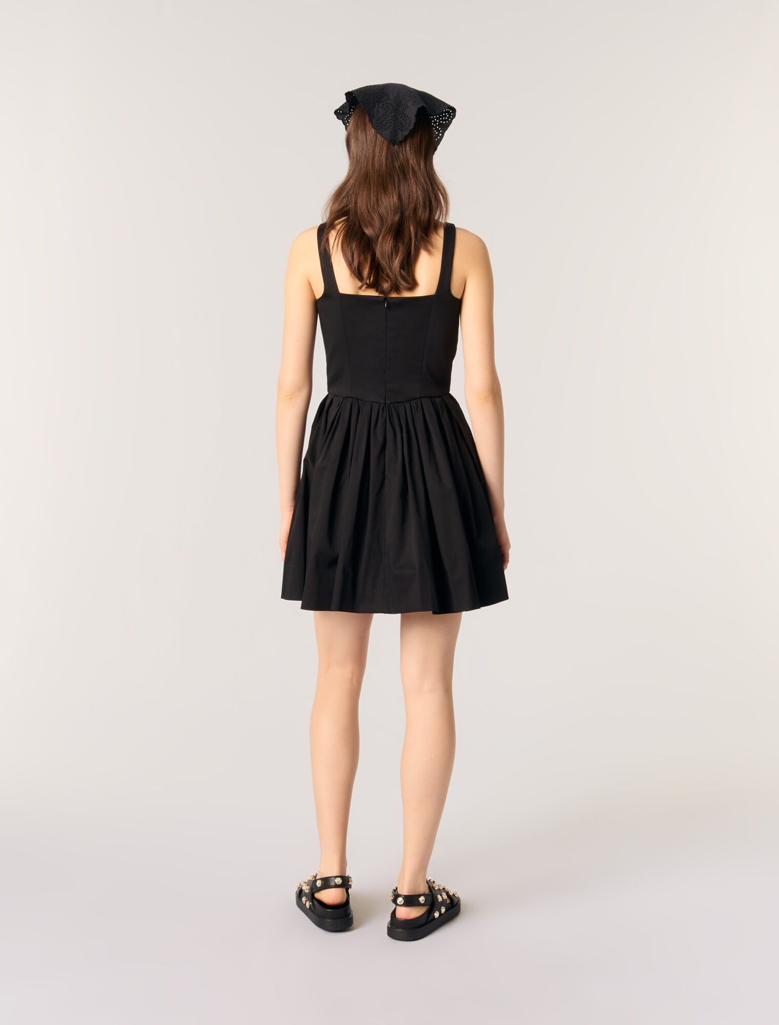 Kurzes Baumwollkleid