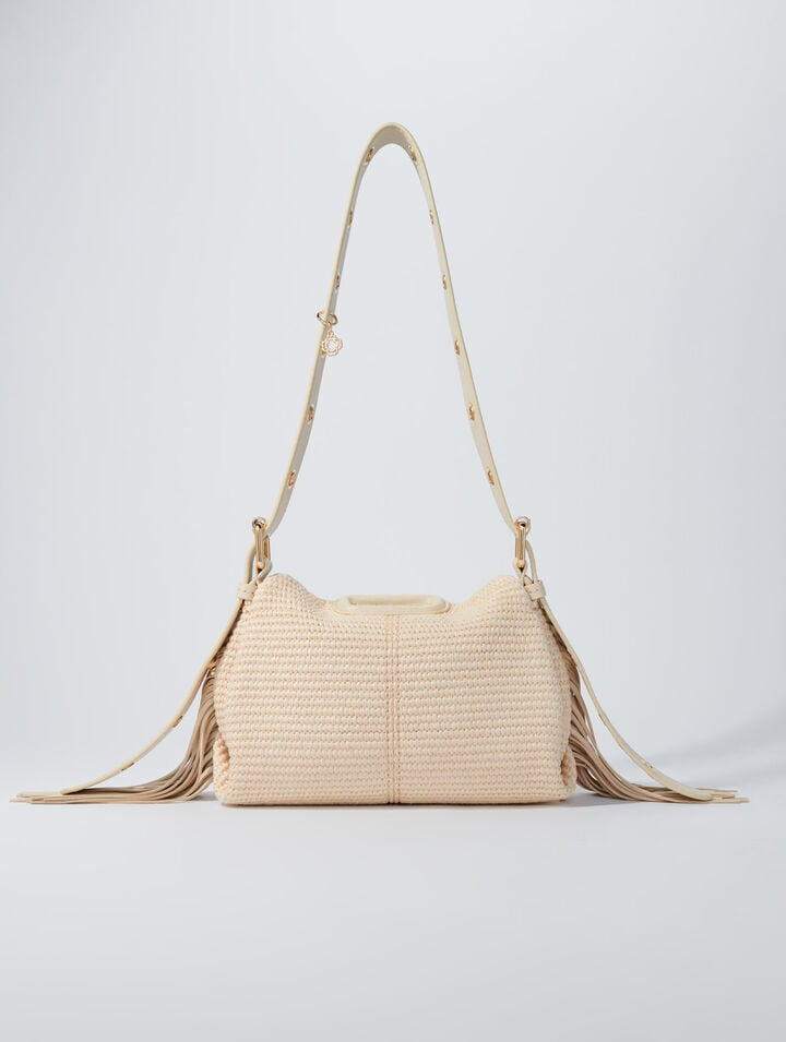 Mini M-Tasche mit Basteffekt