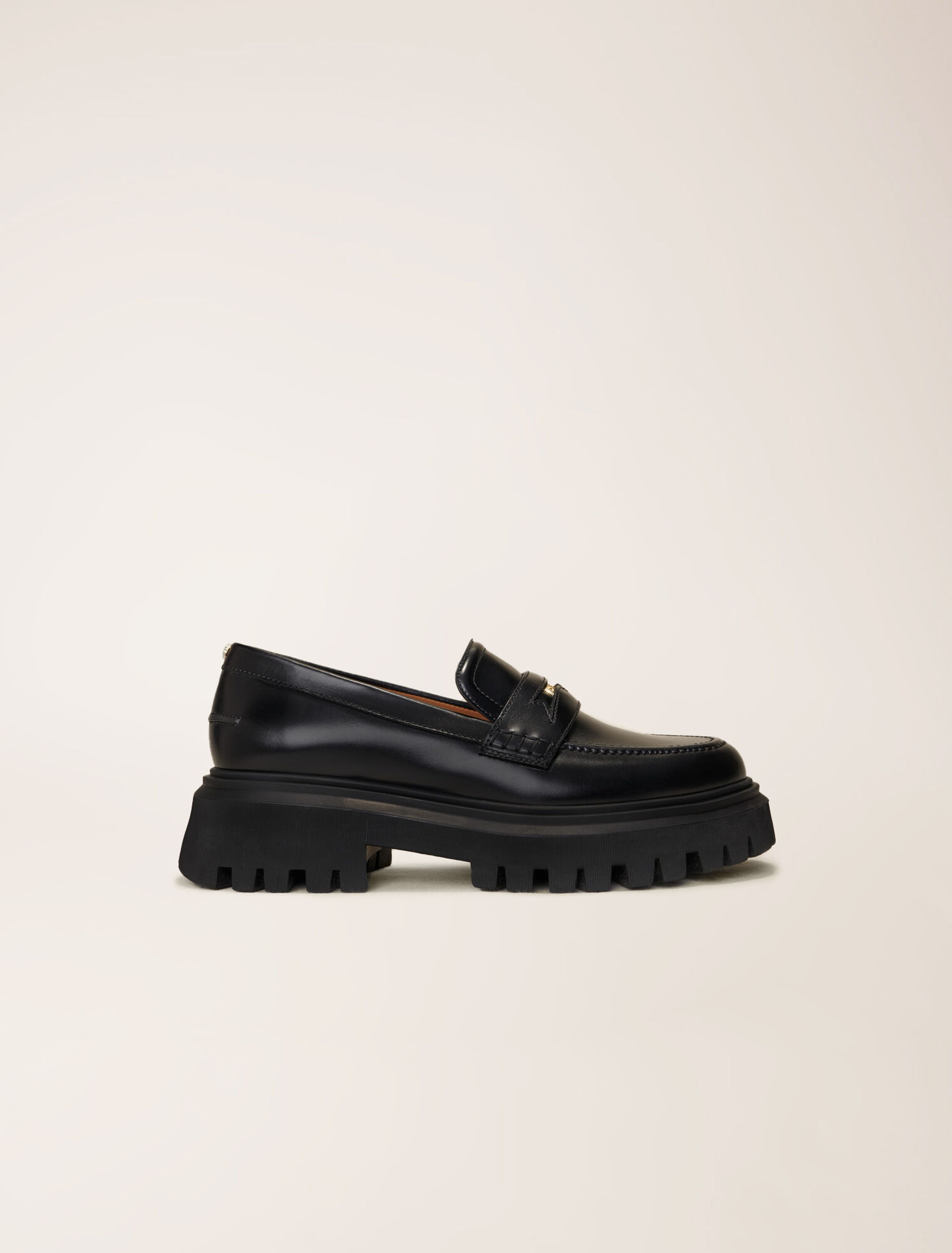 Loafer aus Leder