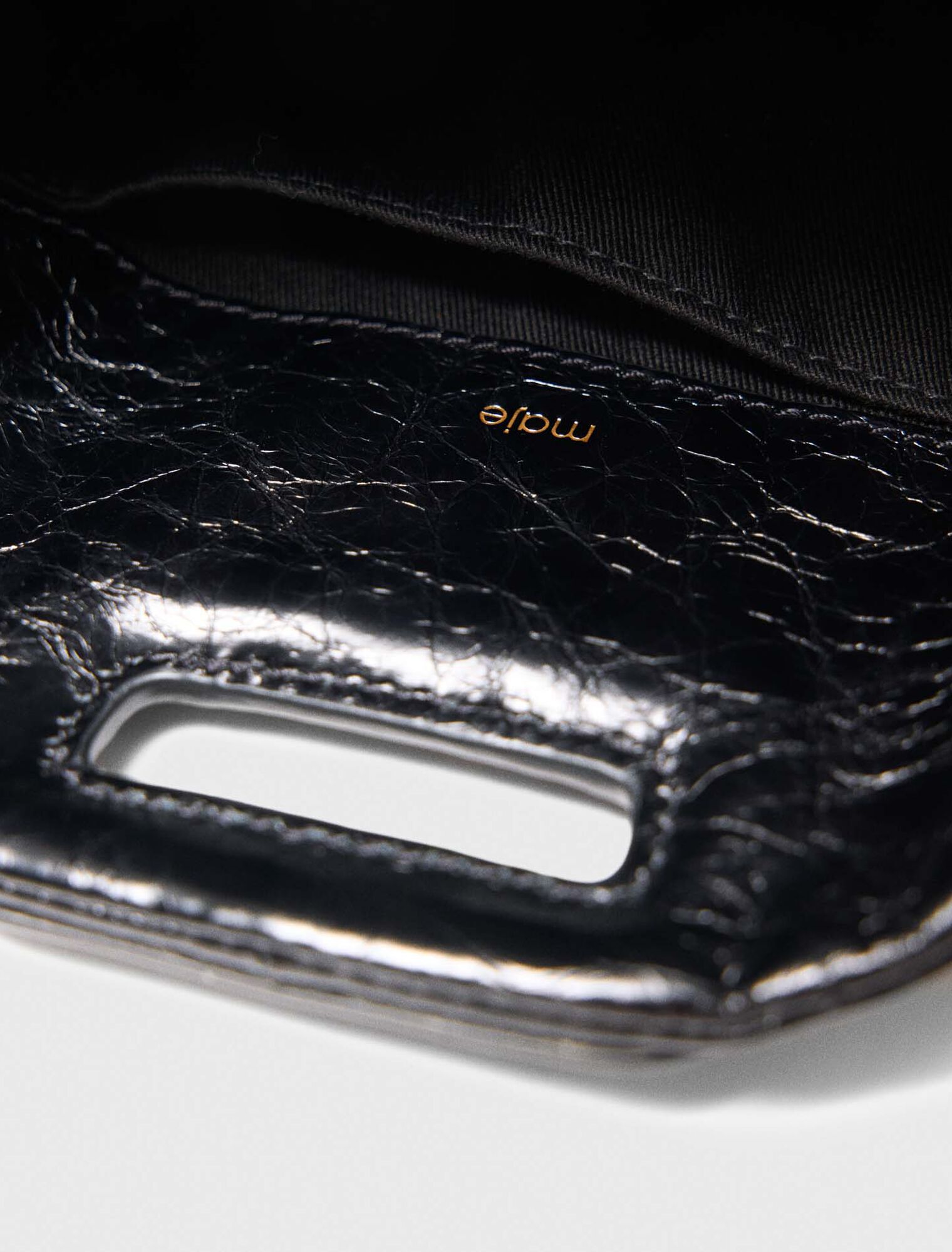 Miss M mini Tasche Craquel&eacute;leder