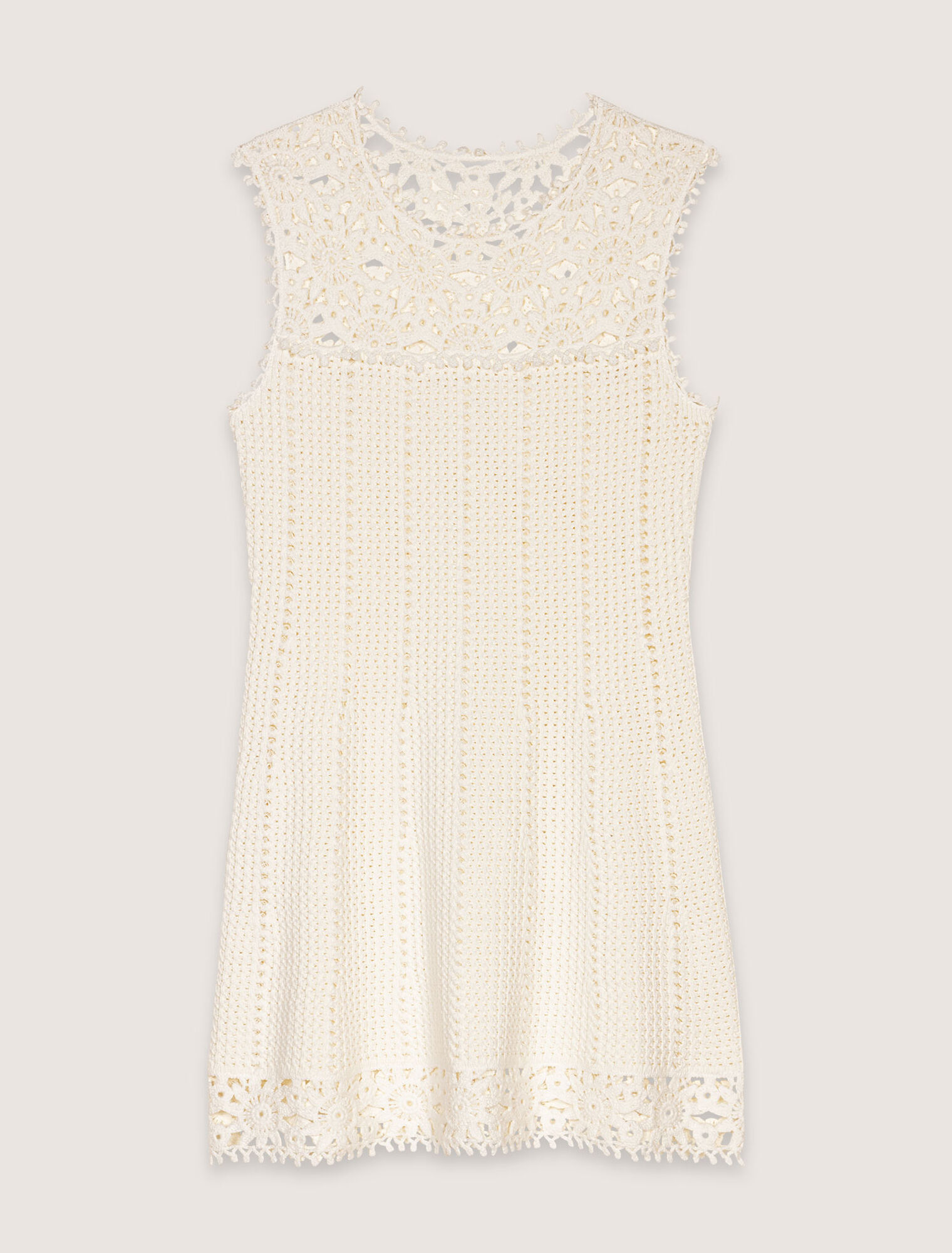 Kurzes Häkelkleid