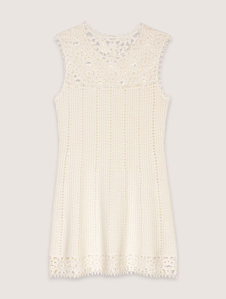 Kurzes Häkelkleid
