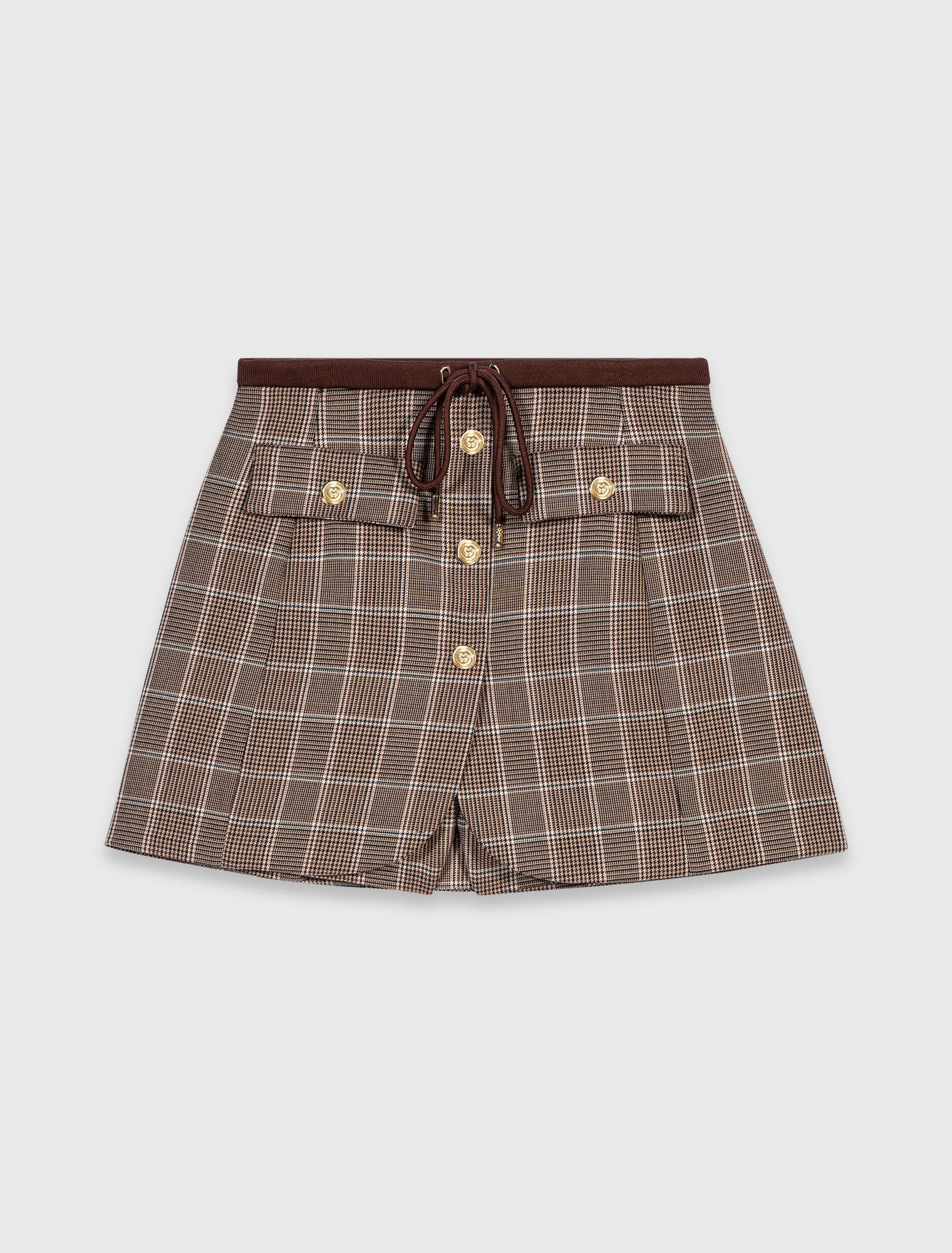 Elegante Wickel-Shorts