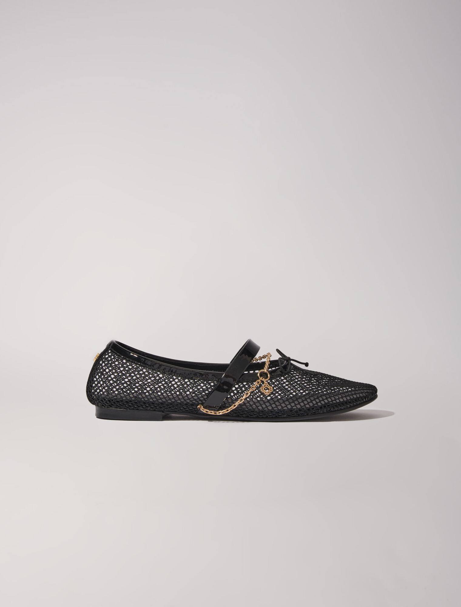 Ballerinas aus Meshgewebe