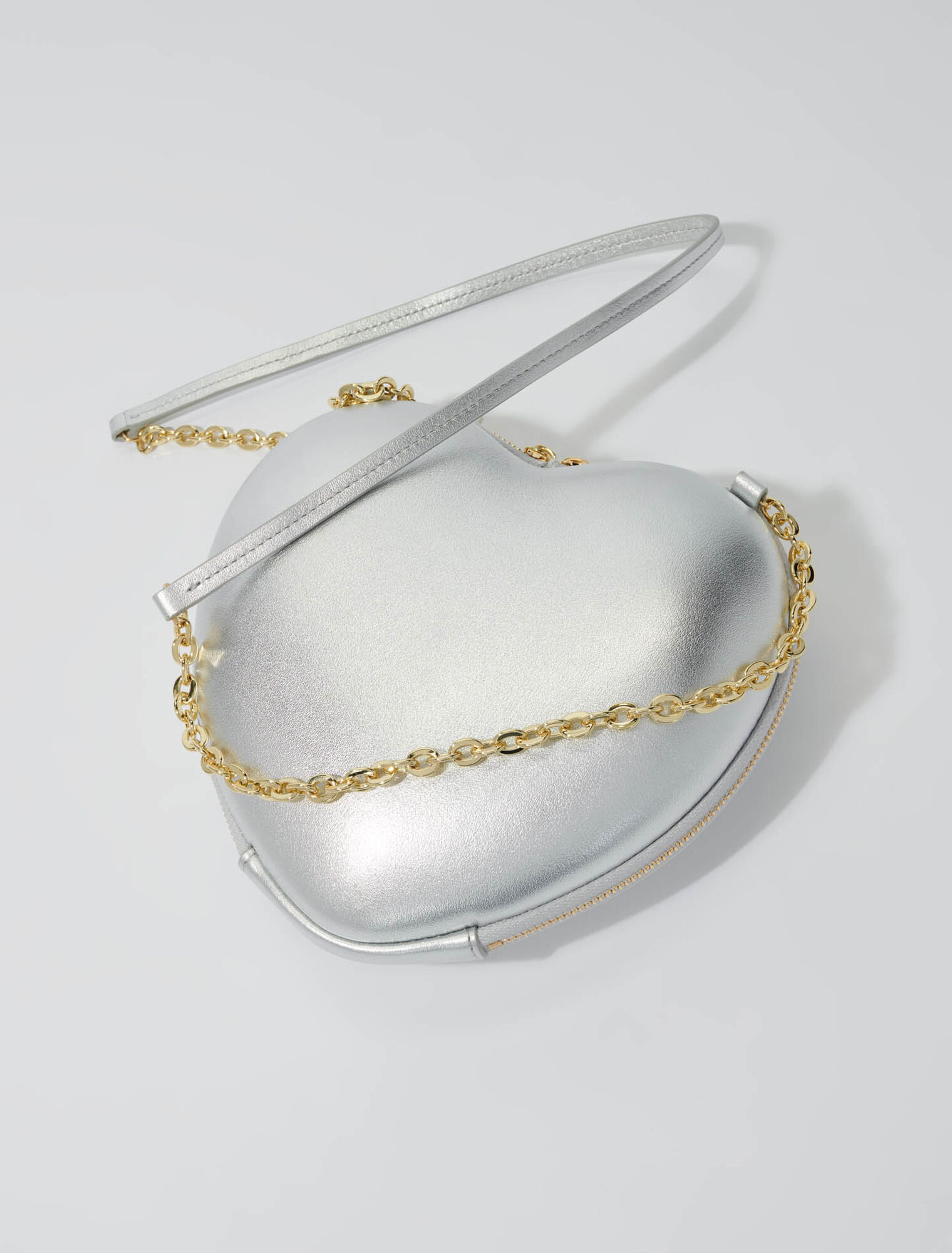 Herztasche aus Leder