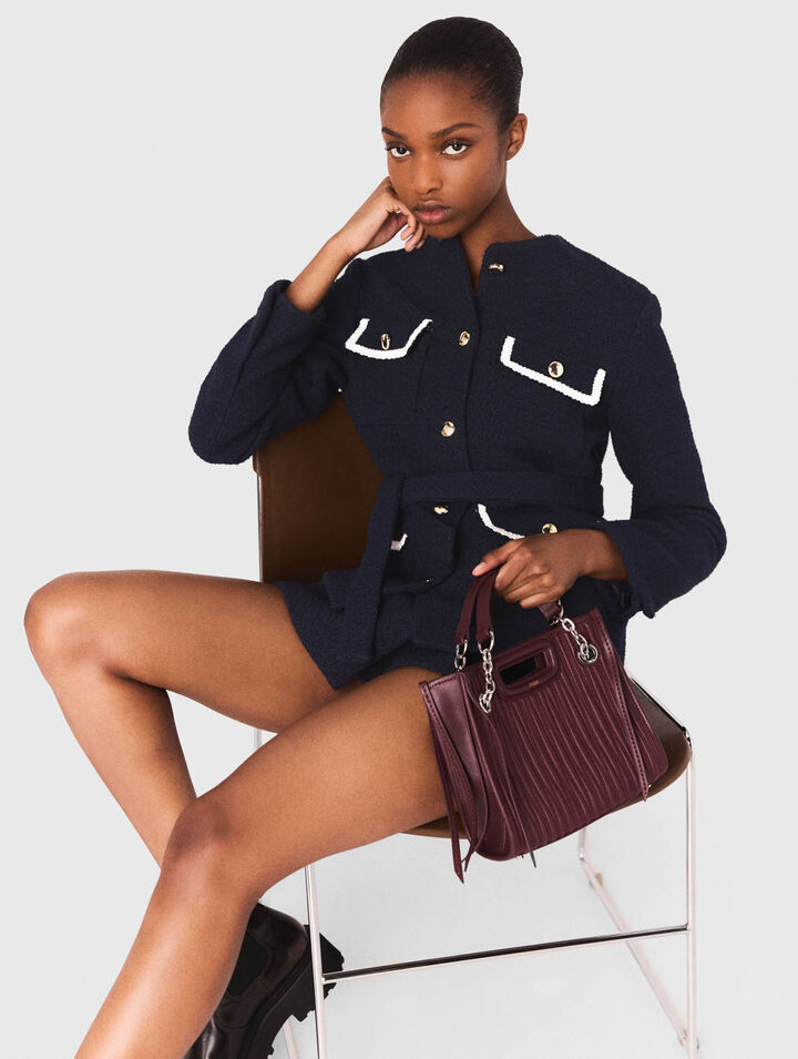Jacke 4 Taschen aus Tweed