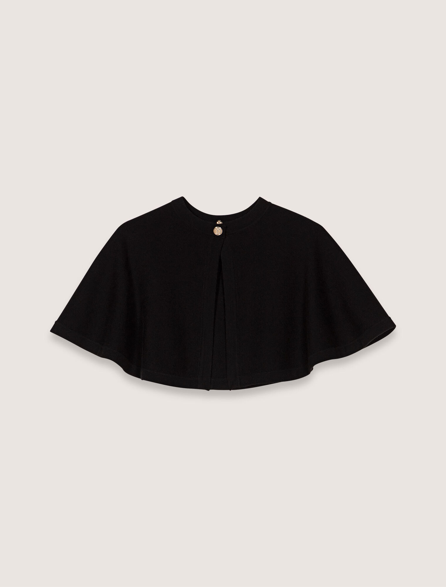 2-in-1-Strickkleid mit Cape