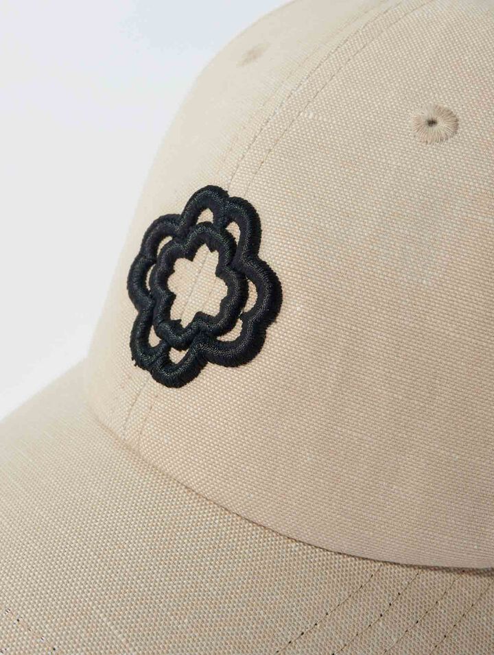Cap aus Leinen und Baumwolle