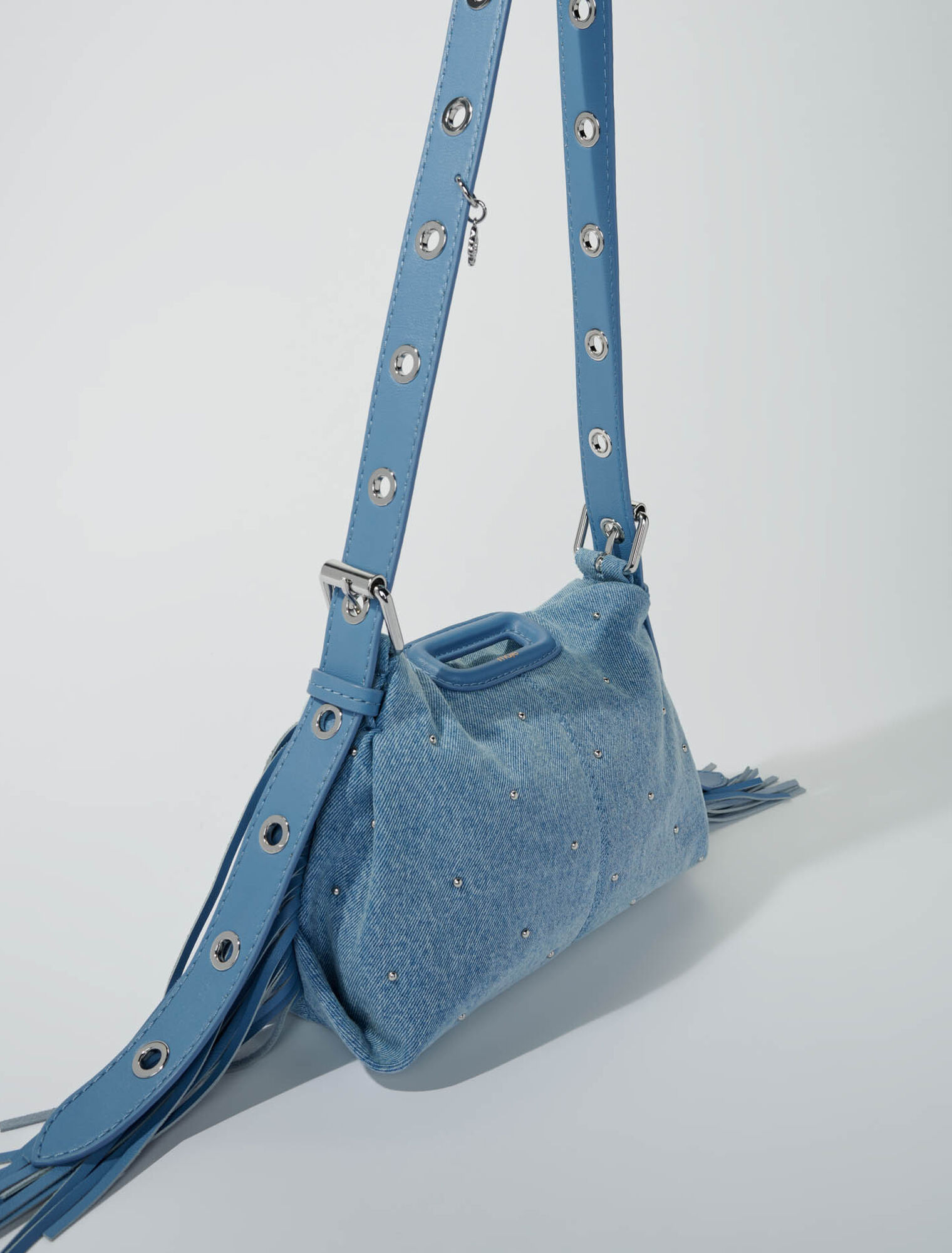 Miss M Mini Tasche aus Denim