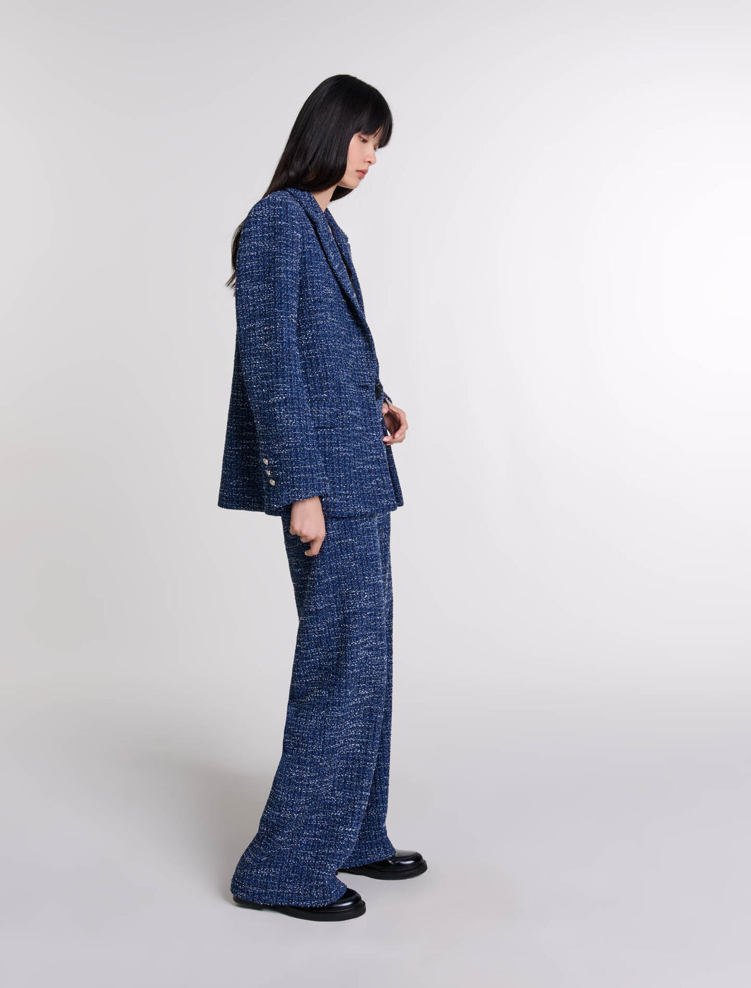 Tweed-Jacke