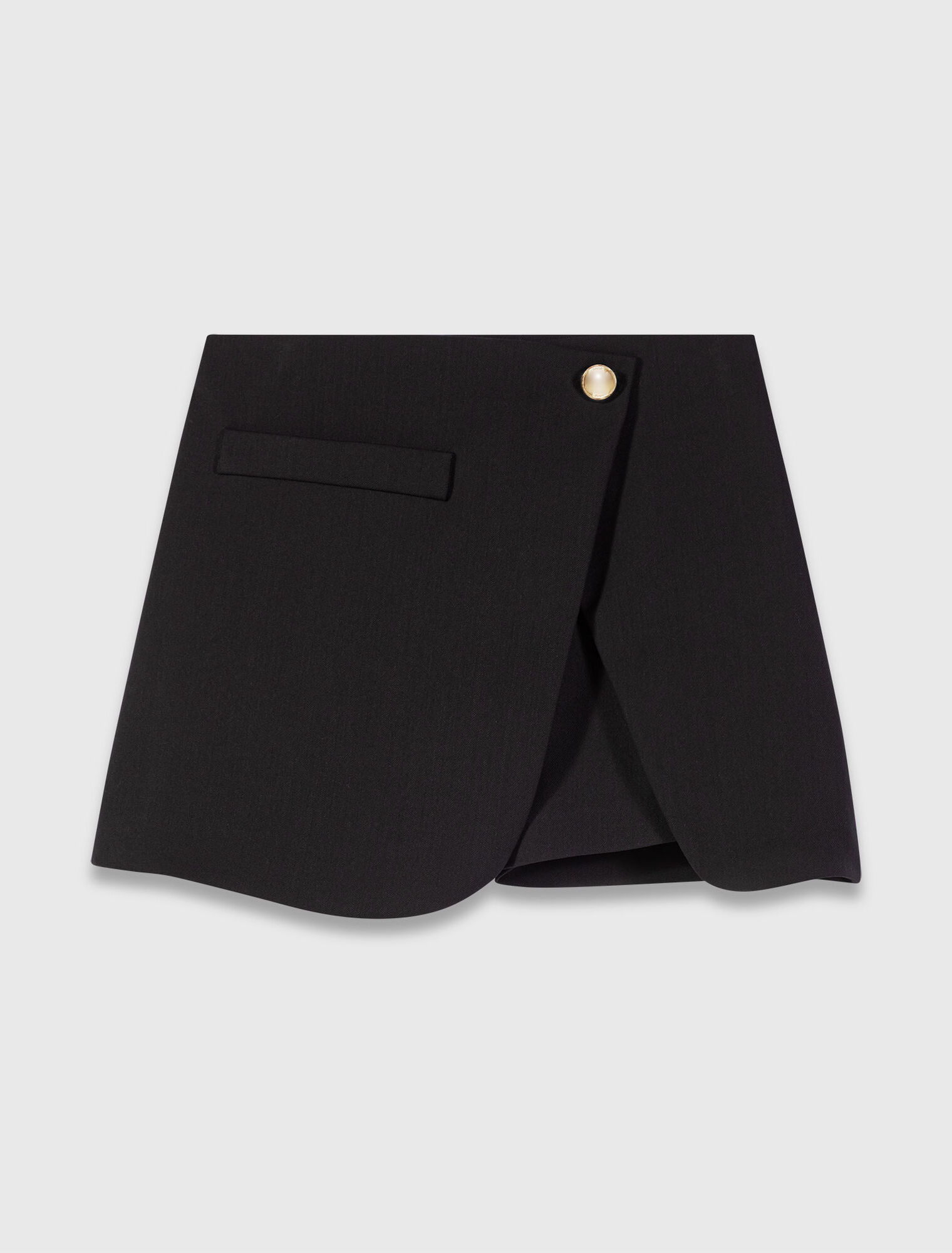 Elegante Wickel-Shorts