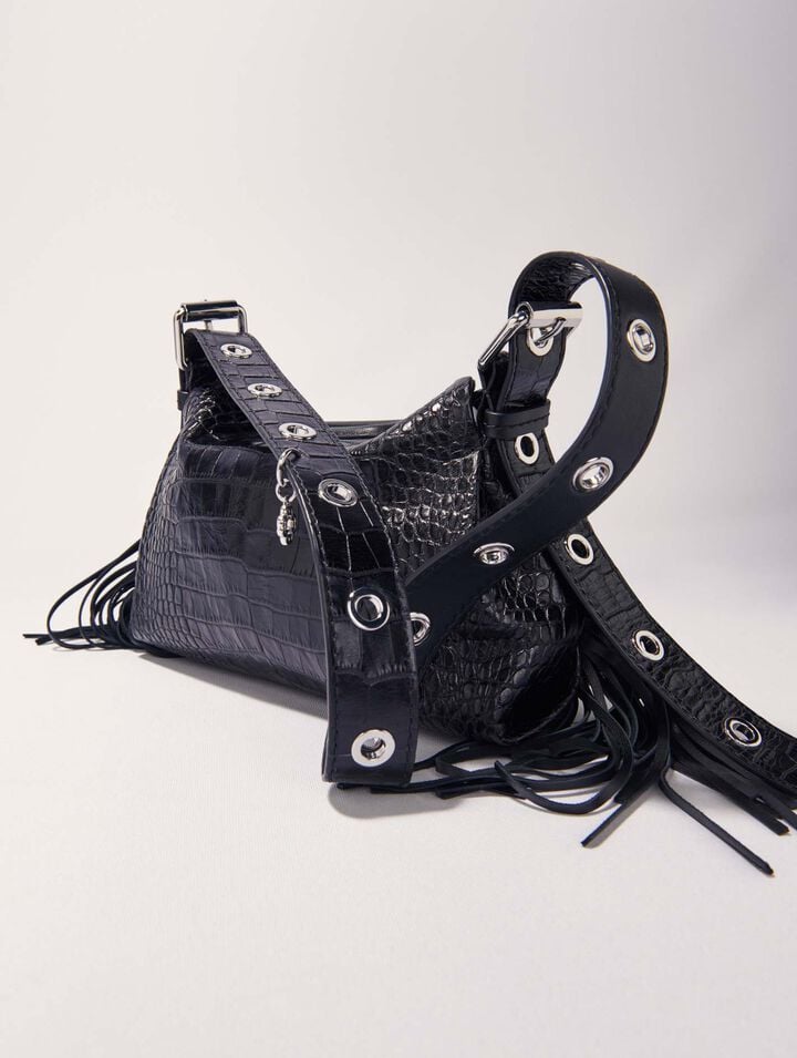 Tasche Miss M Mini, geprägtes Leder