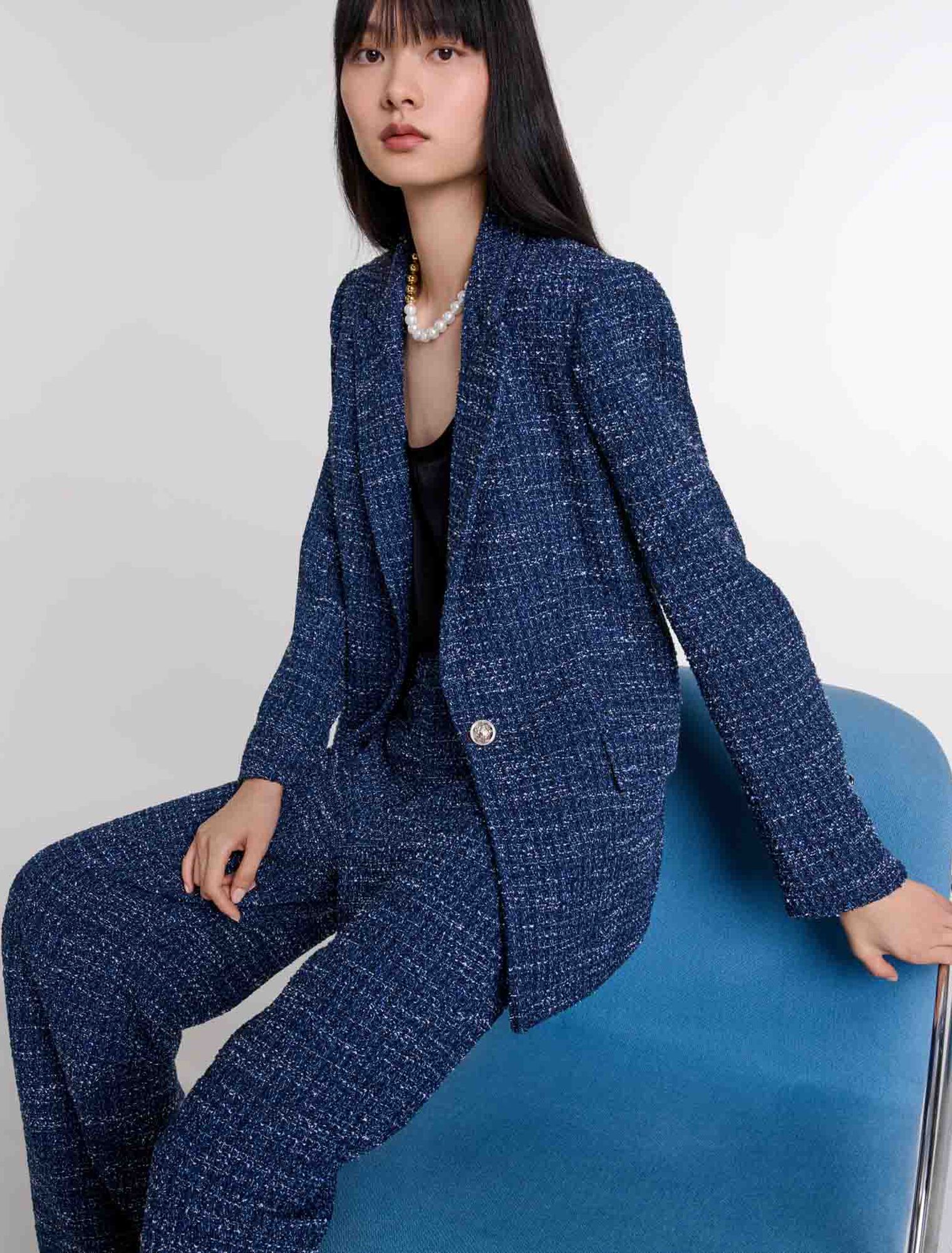 Tweed-Jacke