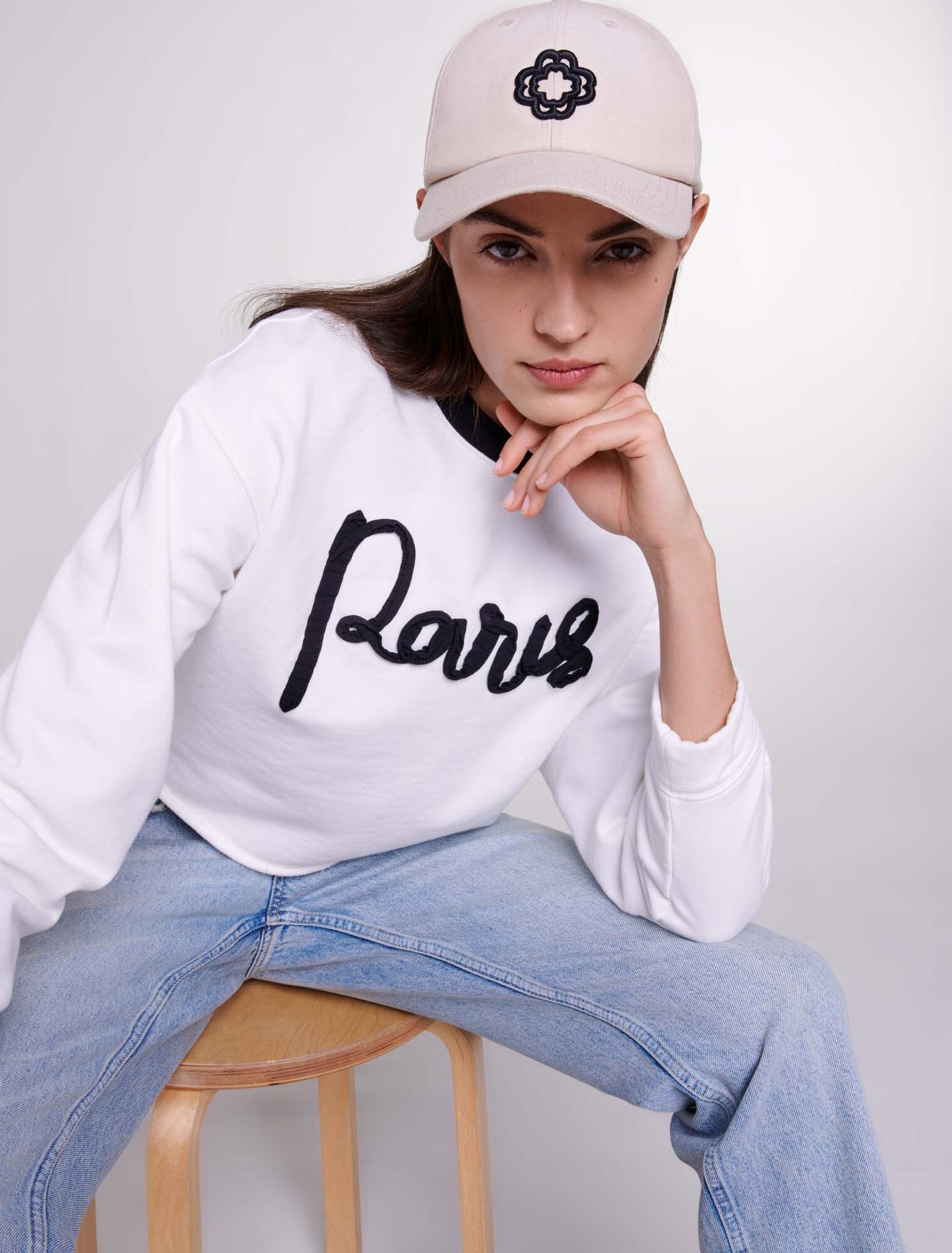 Kurzes Sweatshirt
