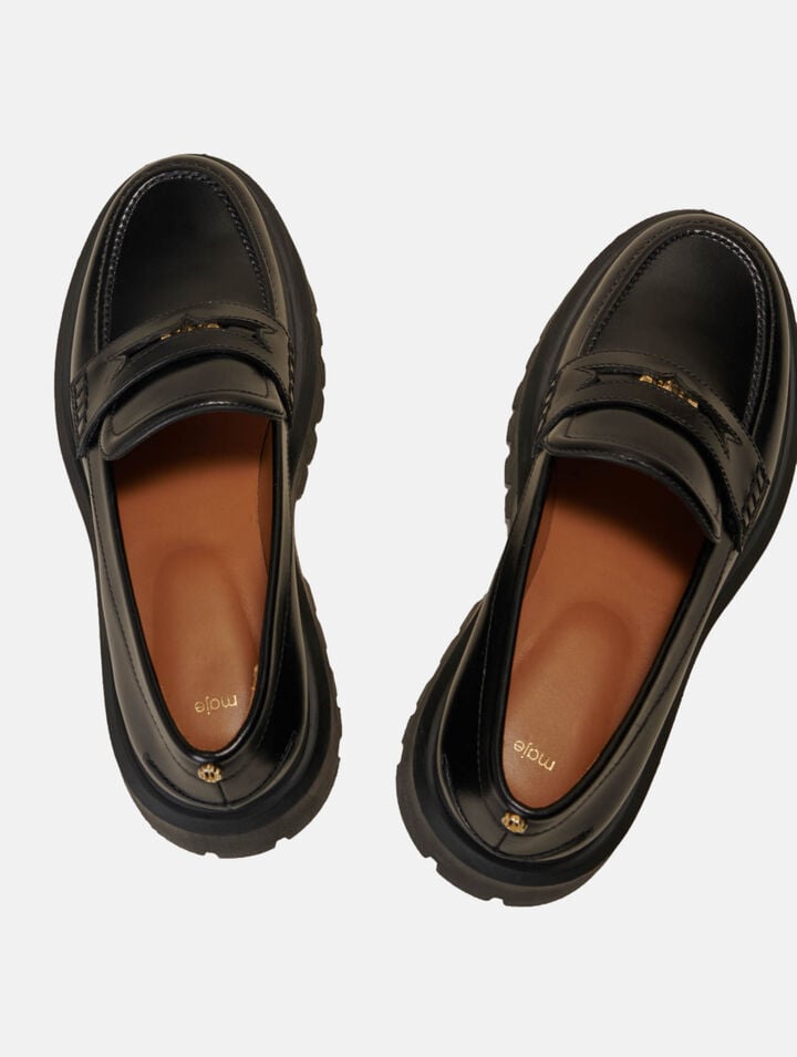 Loafer aus Leder